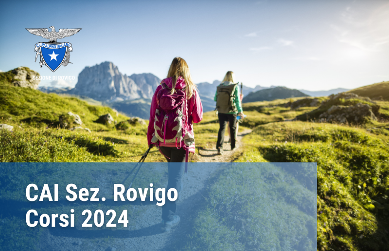 Corsi 2024 | CAI Rovigo